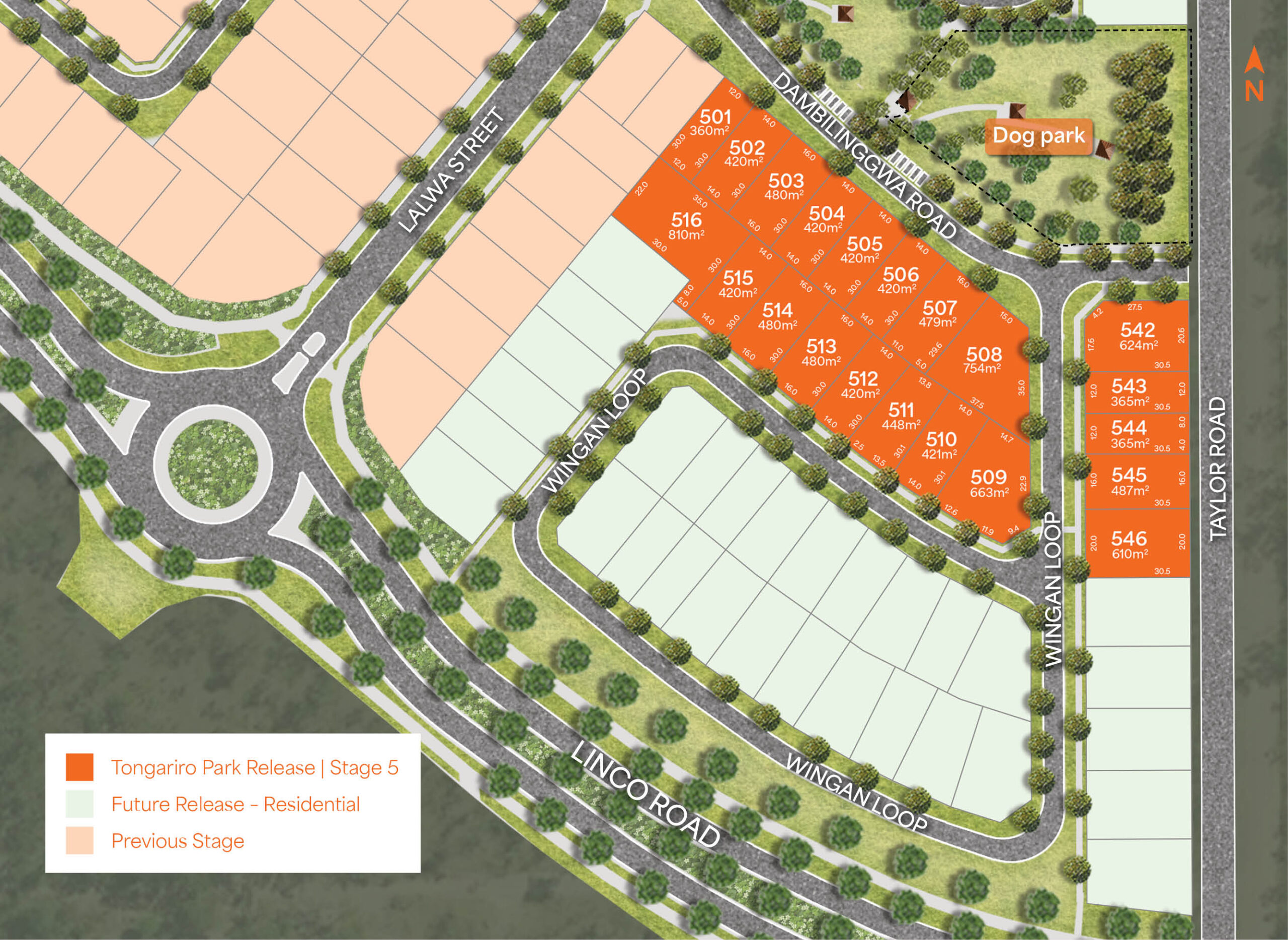 13117 The Parks_Tongariro Stage 5_Release_Plan_1280x934px